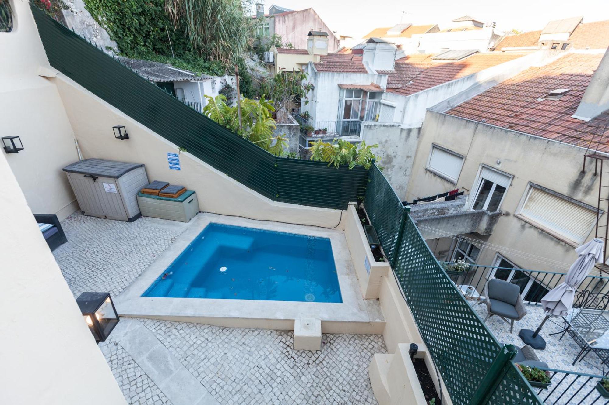 Flh Graca Charming Duplex With Small Pool Lissabon Exterior foto