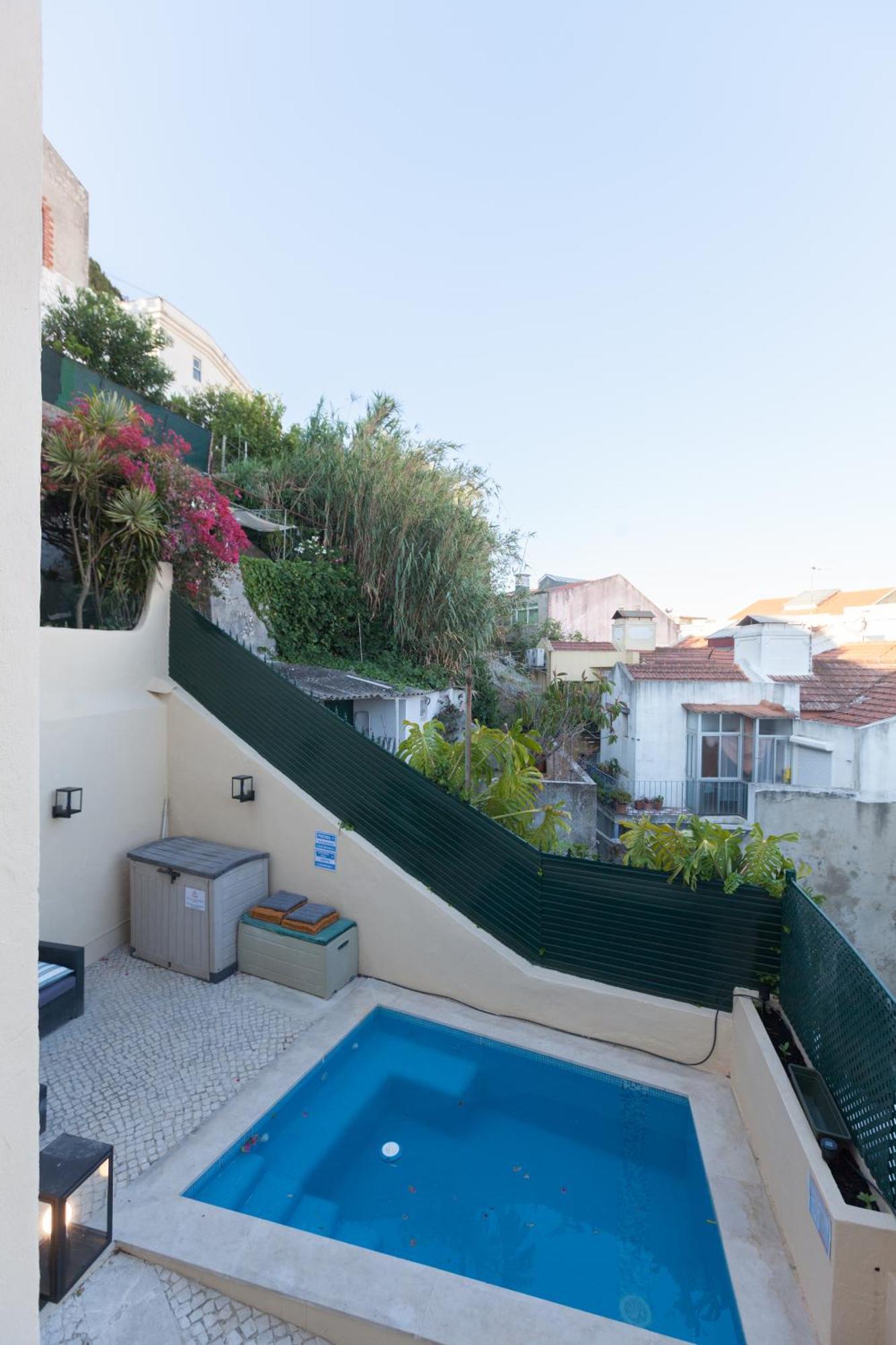 Flh Graca Charming Duplex With Small Pool Lissabon Exterior foto
